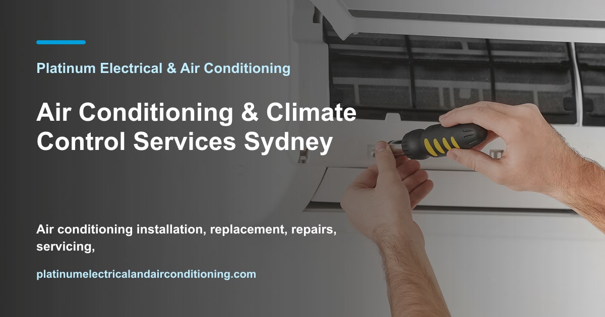 Air Conditioning & Climate Control Services Sydney | Platinum ...